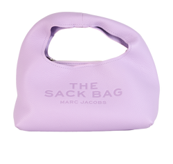 The Mini Sack Bag, Leather, Purple, MIV, SB/P, 2*
